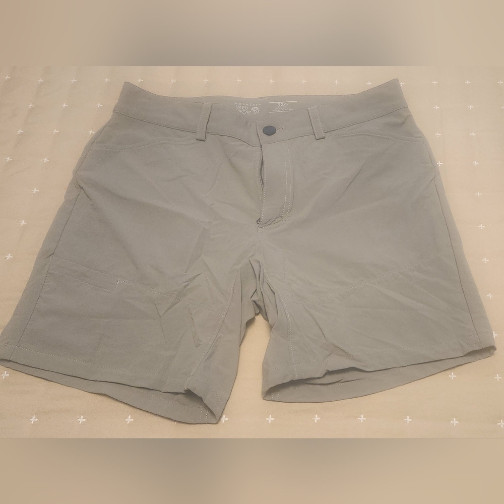 Mountain Hardwear 7" shorts.